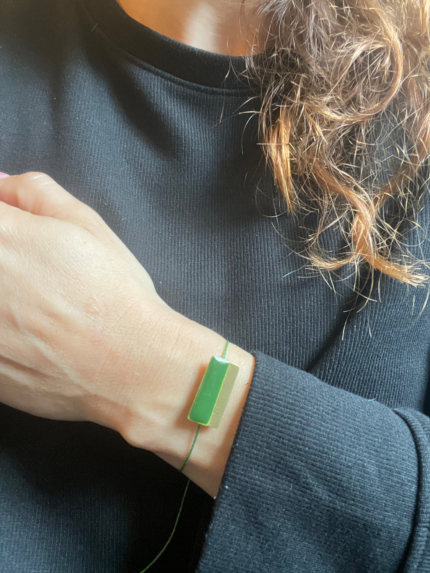 Brass bracelet | Stillness Bracelet - CURIUDO