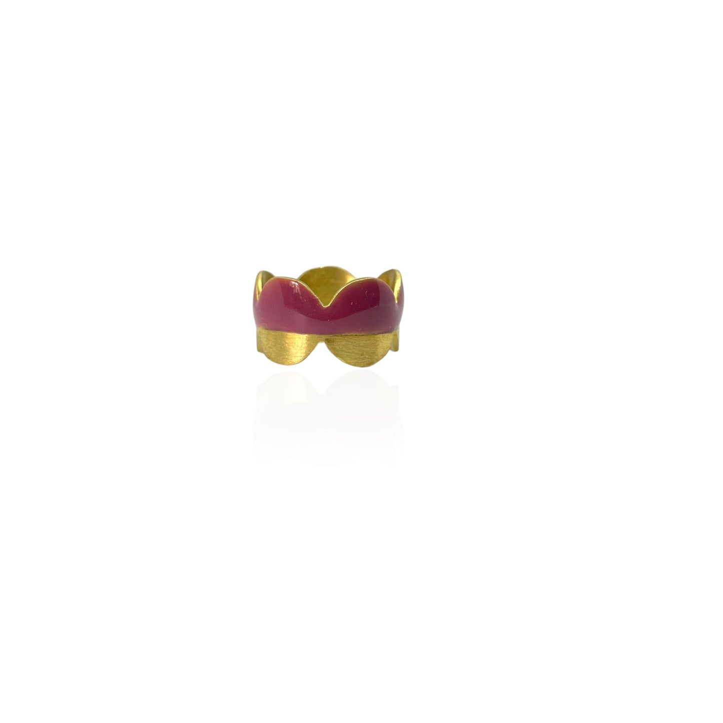 Brass with resin | Calmness Ring - CURIUDO