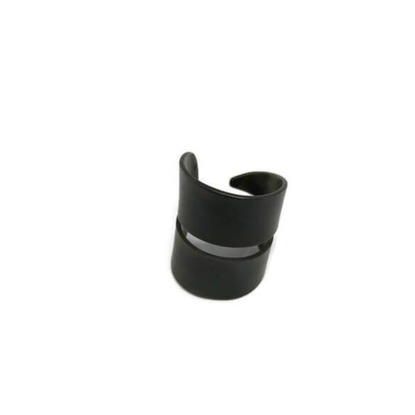Oxidised brass ring | Black Towards The Earth Ring CURIUDO