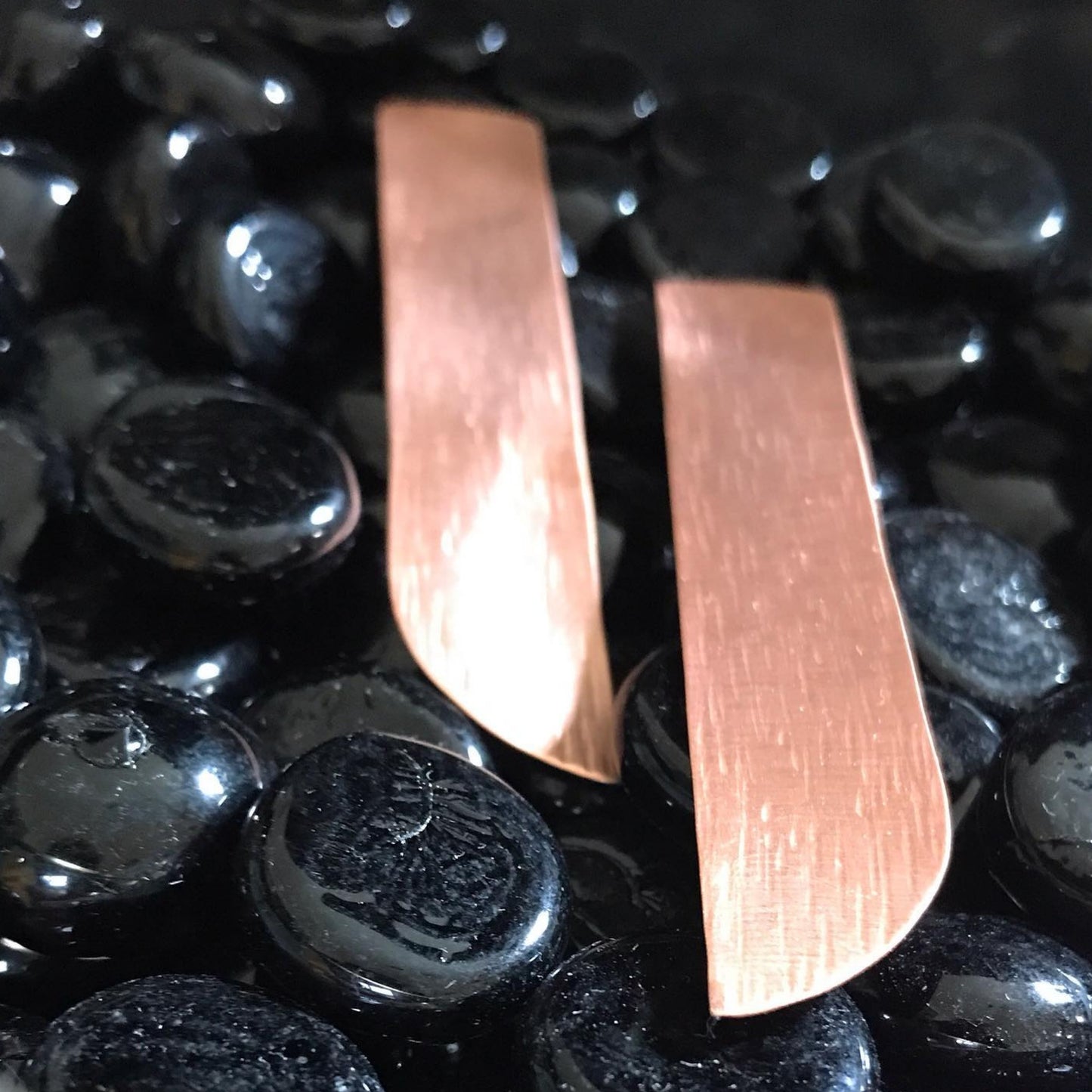 Copper earrings | Rose Afairesis Earrings - CURIUDO