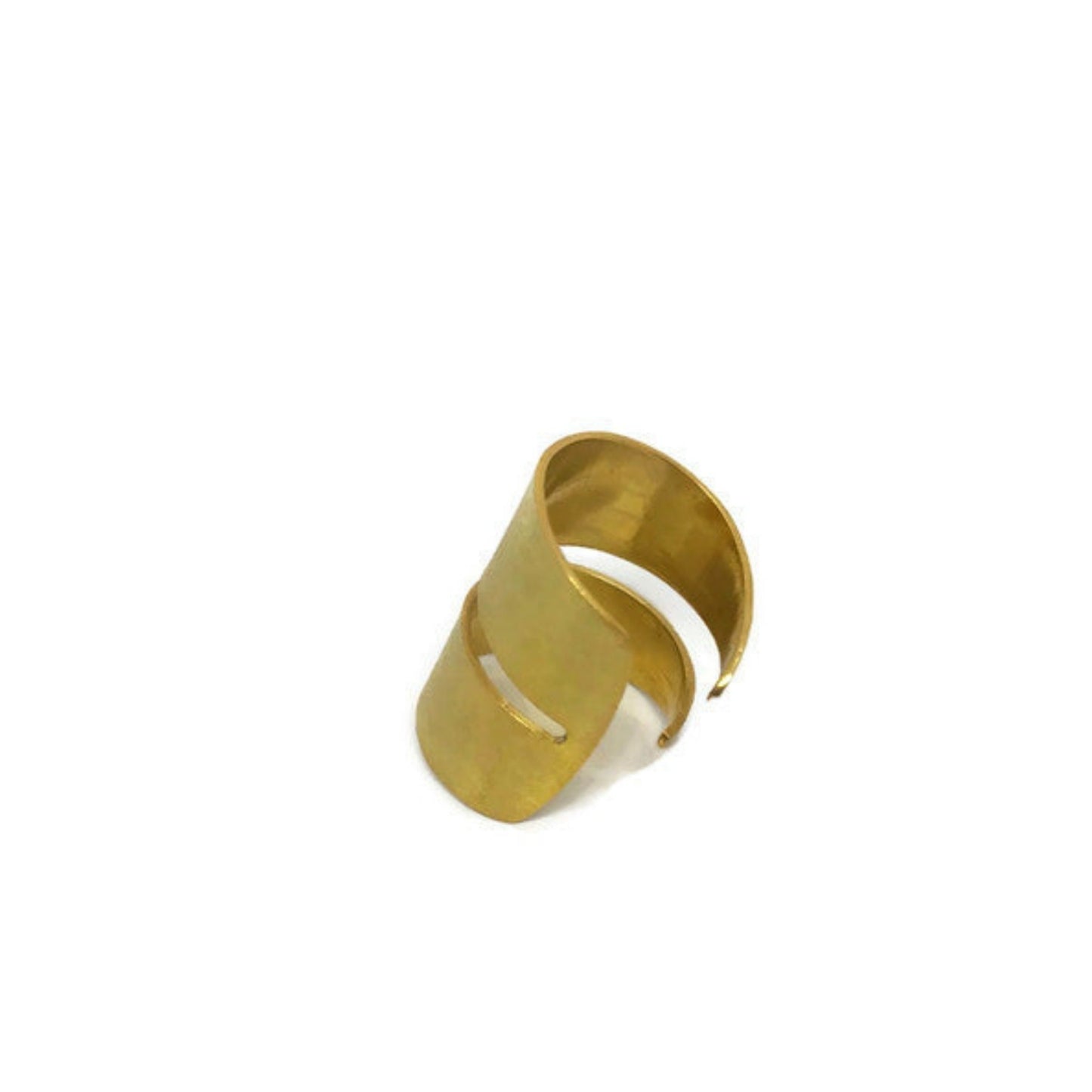 Brass towards the earth ringABrass ring | Yellow Towards The Earth Ring - CURIUDO