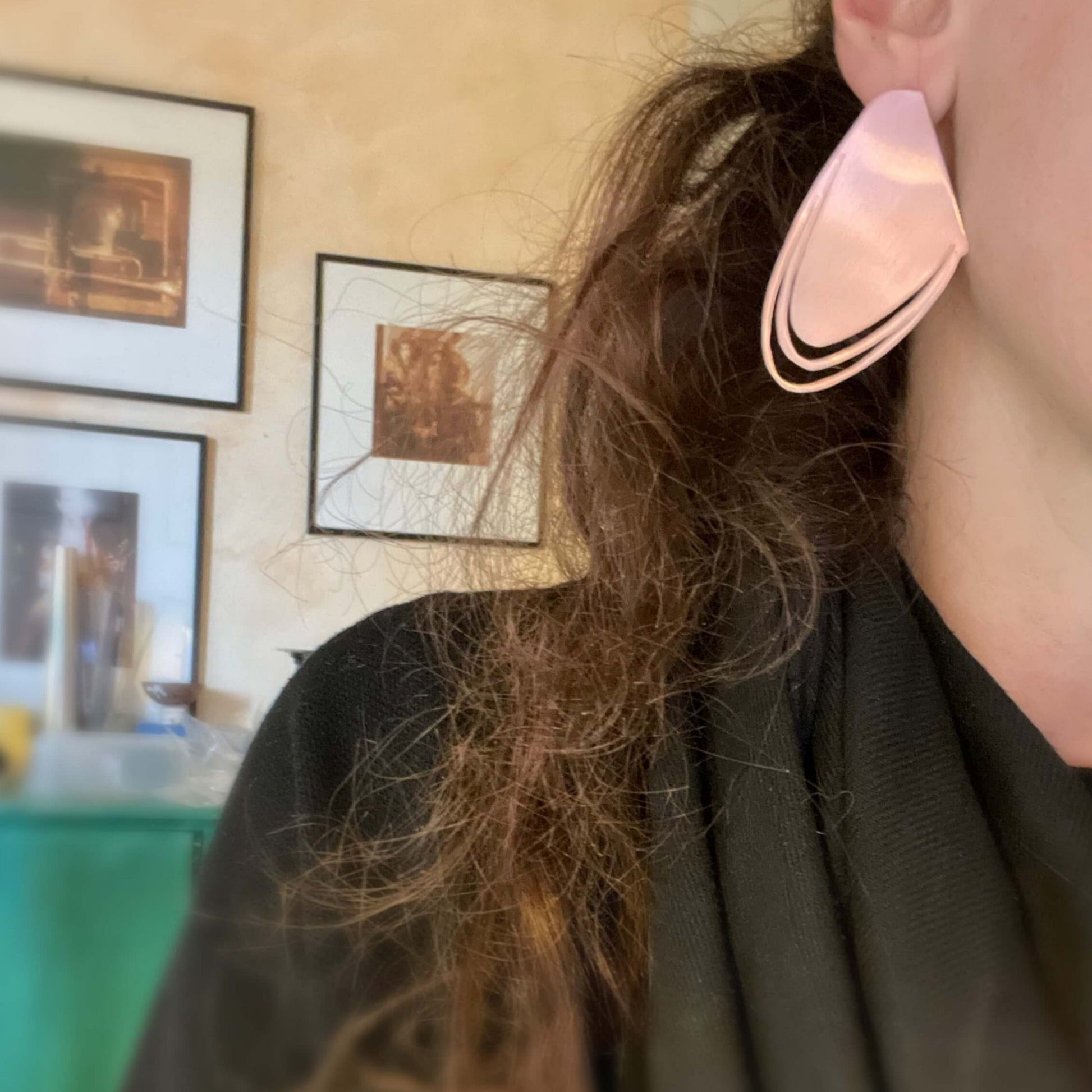 Copper earrings | Rose Low Tide Earrings - CURIUDO