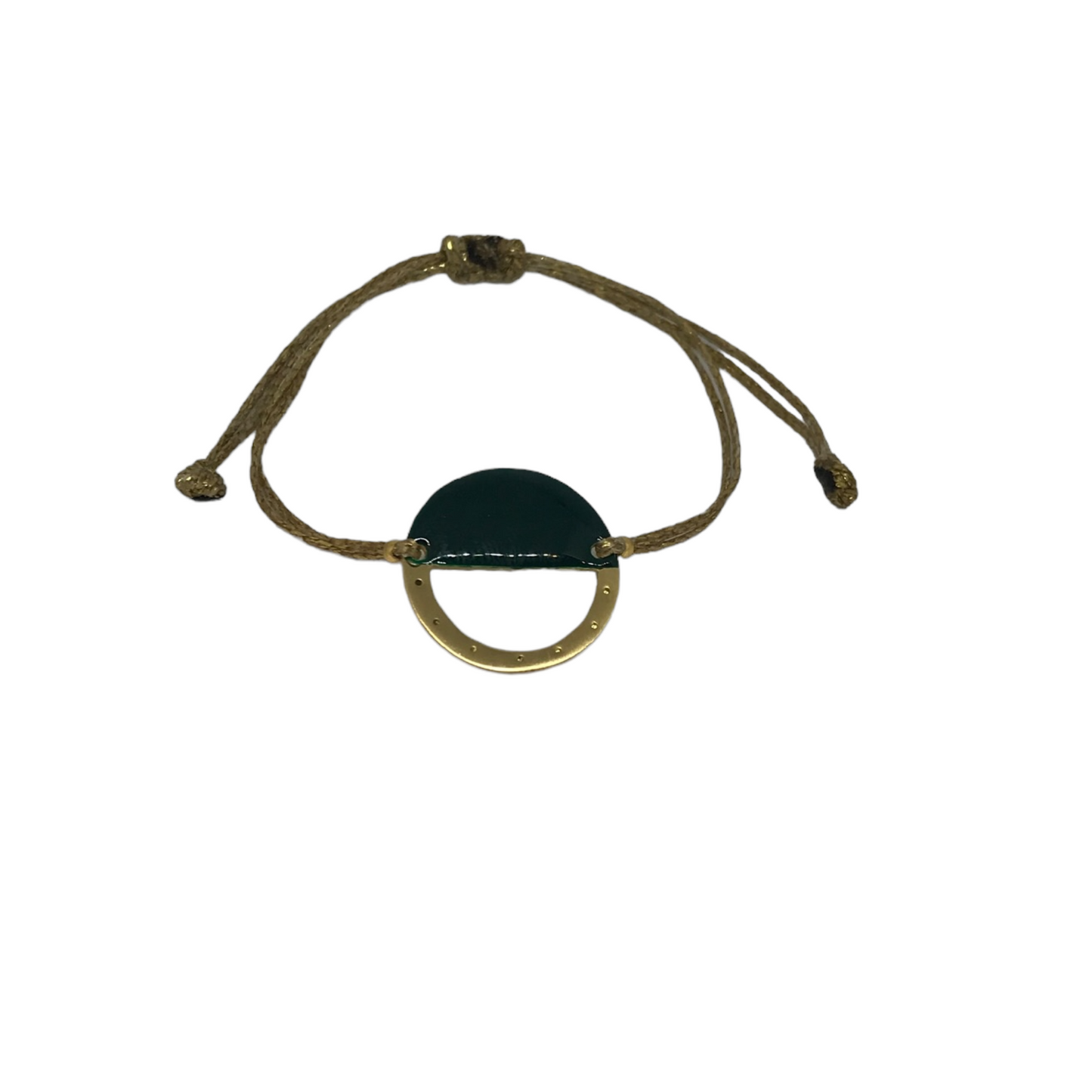 Brass bracelet with resin | Apres - Midi Bracelet - CURIUDO