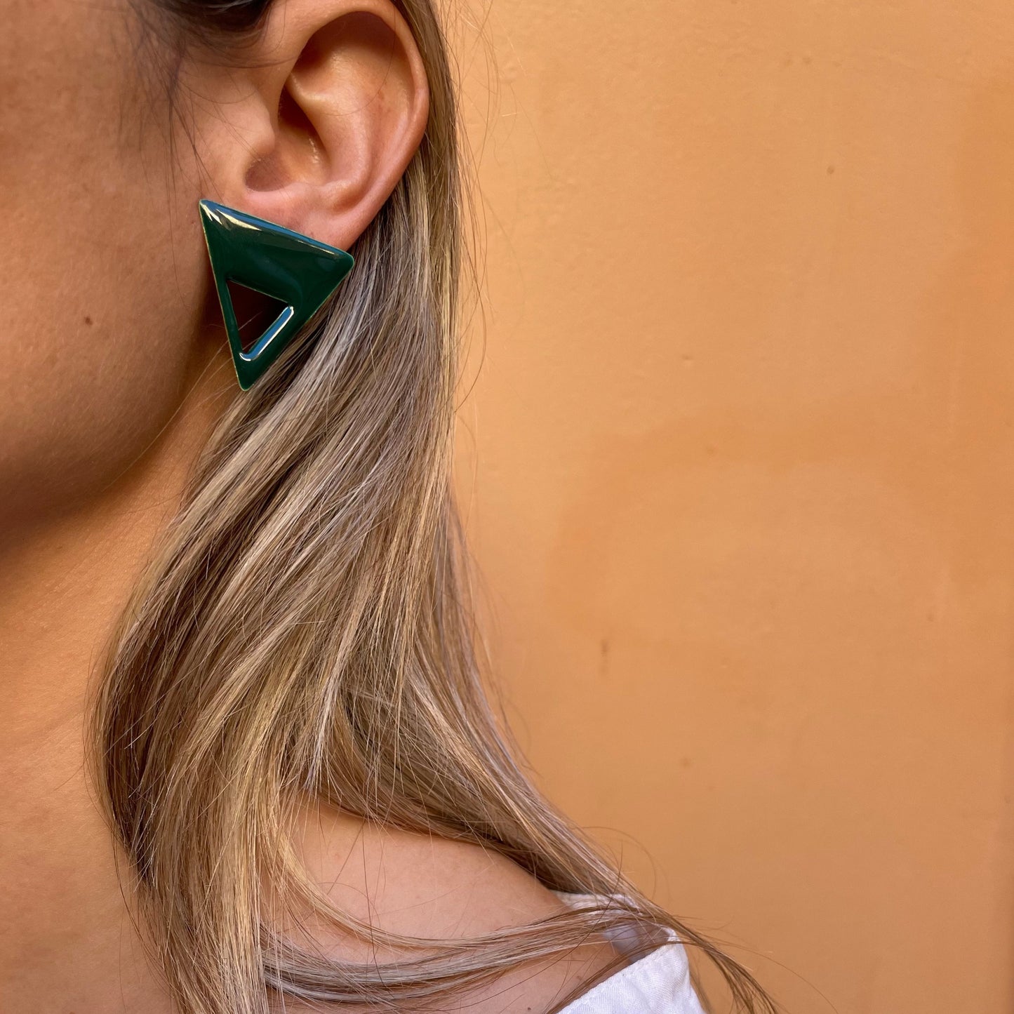 Earrings with resin | Koan Earrings - CURIUDO