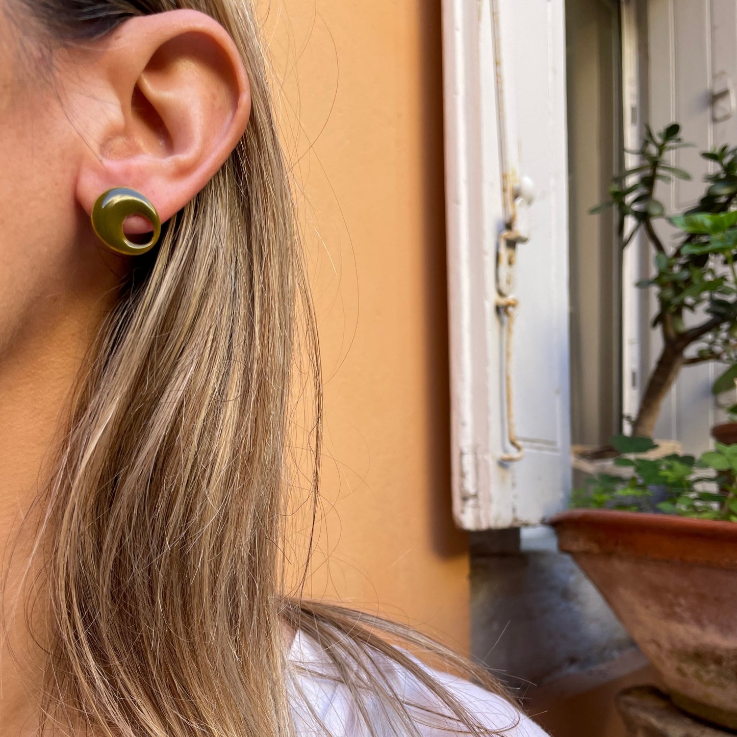 Earrings with resin | Wind Earrings - CURIUDO
